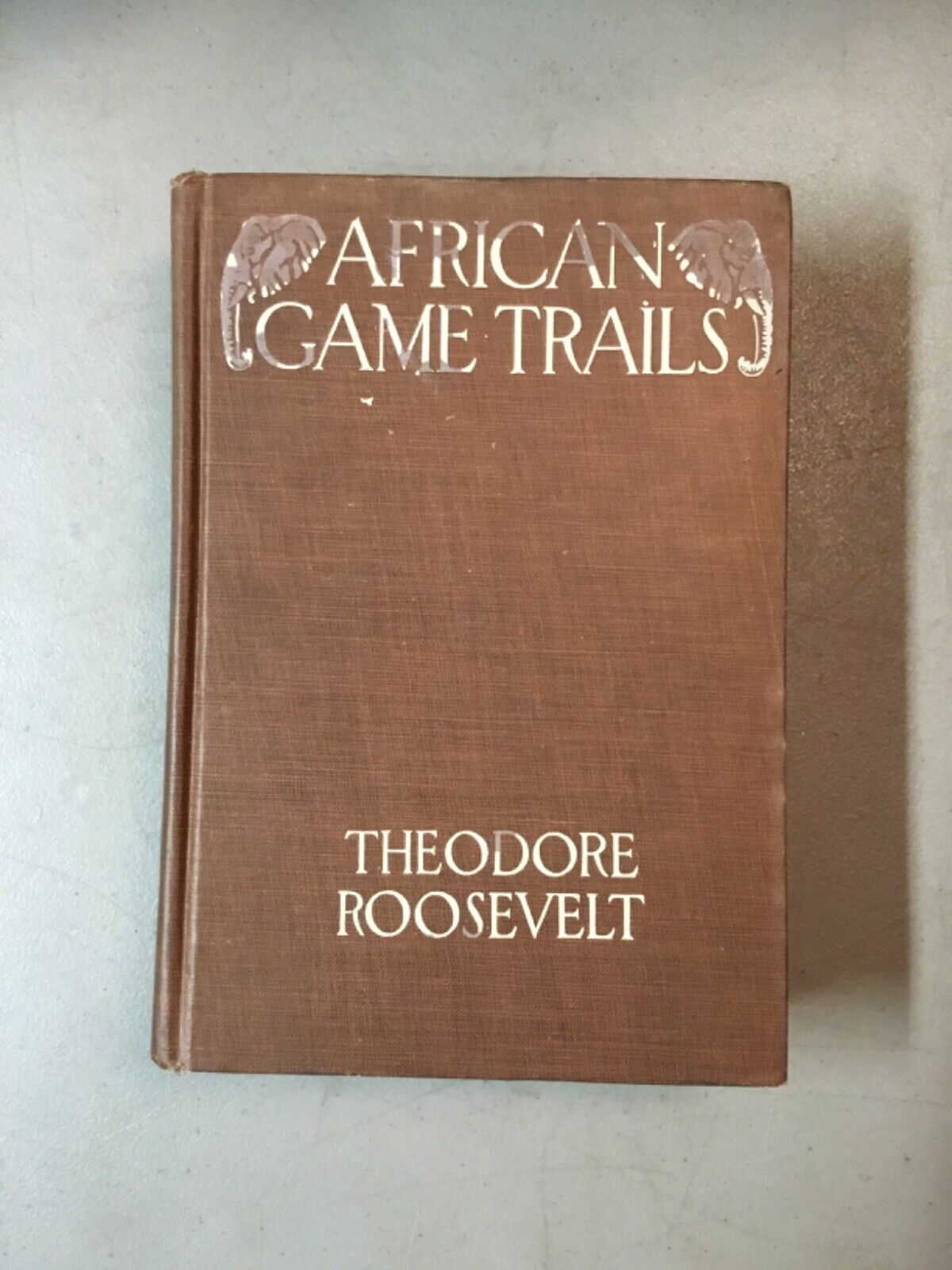 African Game Trails, Theodore Roosevelt, 1ST TRADE ED 1910 Scribner’s, ILLUS