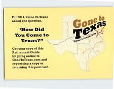 Postcard How Did You Come to Texas? Gone to Texas USA picture