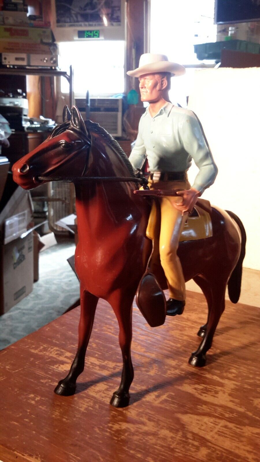 Hartland RIFLEMAN chuck mcCain w/horse/hat/gun Western Model