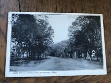 Main Street Looking East Stockbridge Massachusetts Postcard picture