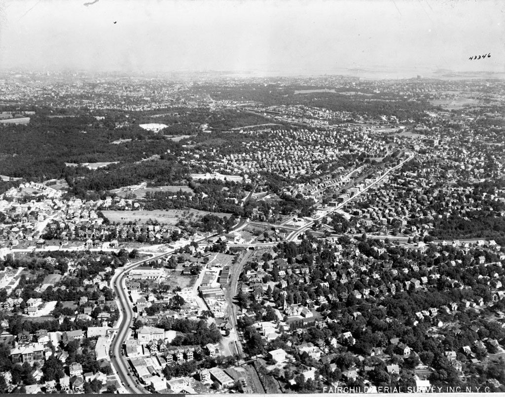 Photo. 1924-5. Boston, MA.  Sky View West Roxbury