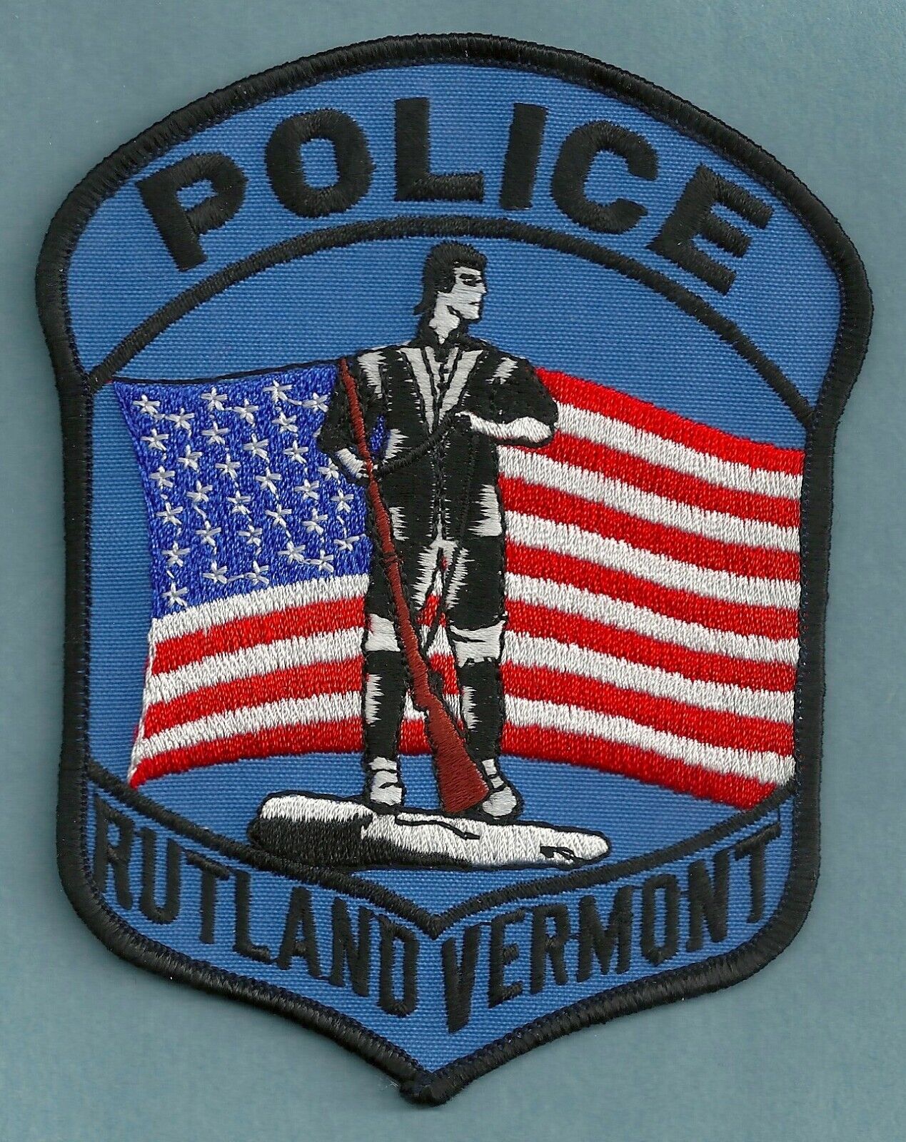 RUTLAND VERMONT POLICE PATCH