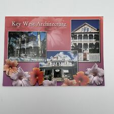 Postcard Key West Architecture Florida FL Hotels Inns Vintage picture