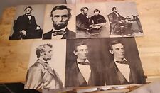 LOT OF 7 JUMBO POSTCARDS PRESIDENT LINCOLN SON FAIR picture