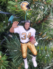 Ricky Williams New Orleans Saints Football Xmas NFL Ornament Holiday Jersey #34 picture