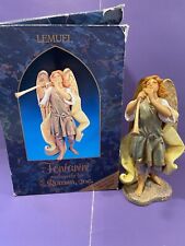 LEMUEL Fontanini 1999 Symbol Of Membership Nativity Angel Figurine 5-3/4