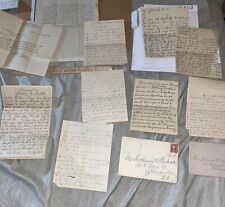 1910 Letters: Revolutionary War Colonel Levi Brigham Relations Genealogy DAR picture