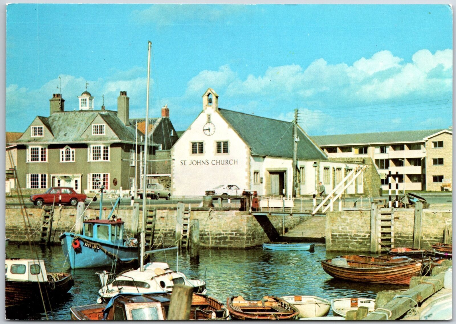 St. John\'s Anglican Church West Bay Bridport Dorset England Parish Postcard