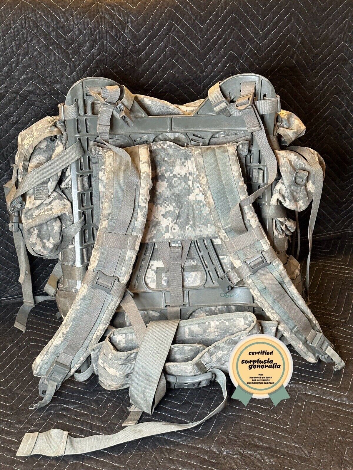 MOLLE II Large Rucksack Sets Complete Field Pack Set w/ Straps, Frame, Pouches