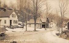 WEST WARDSBORO, VT ~ MAIN STREET & HOMES, REAL PHOTO PC ~ used 1911 picture