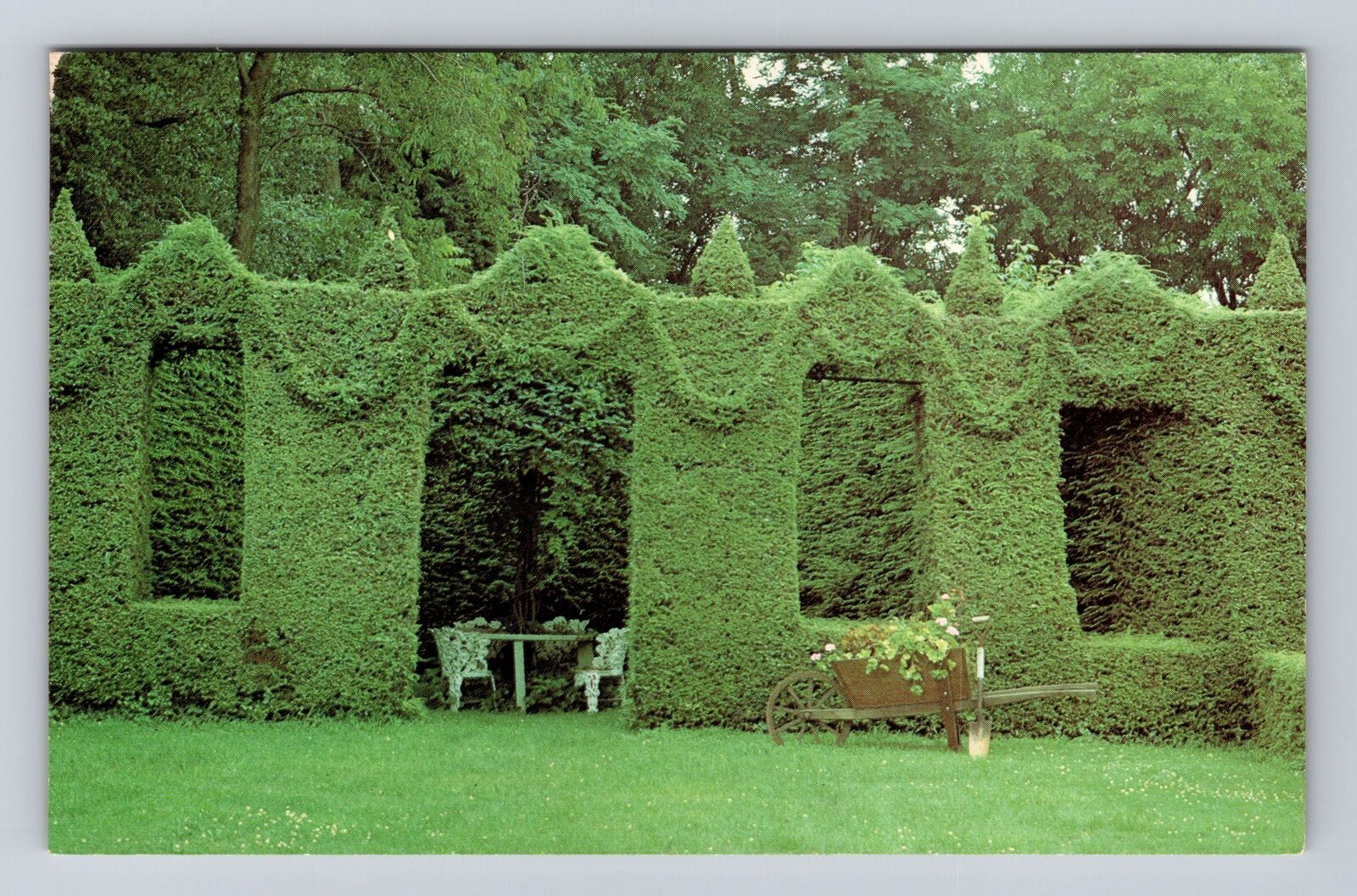 Monkton MD-Maryland, Mr Harvey Ladew's Topiary Gardens, Vintage Postcard