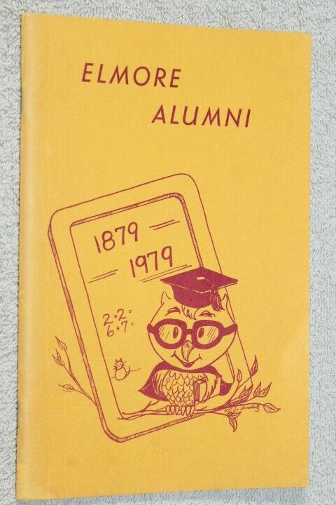 Elmore High School Alumni Directory 1879-1968 Booklet Elmore Ohio OH