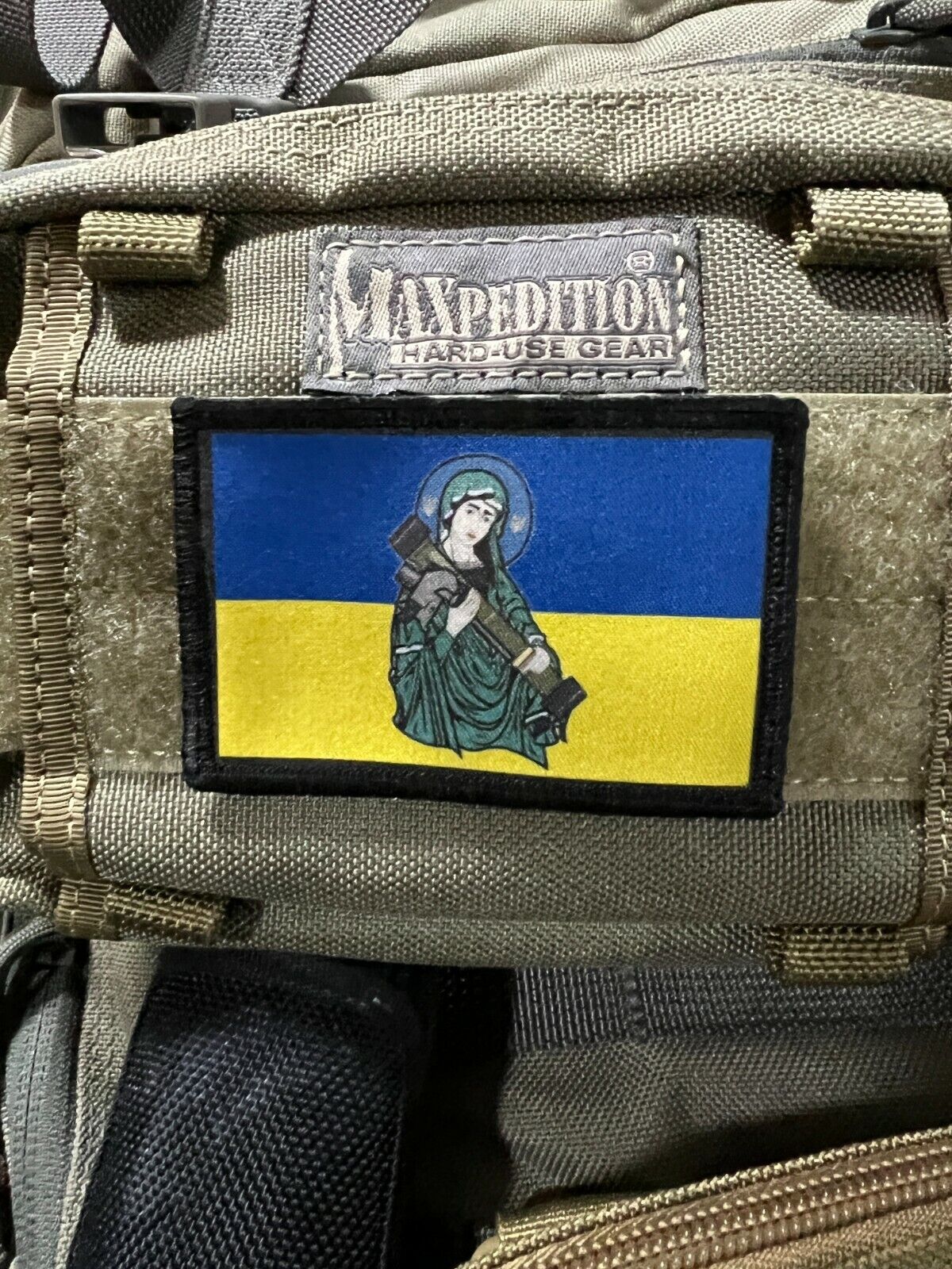 Ukraine St Javelin Morale Patch ARMY MILITARY Tactical Badge Hook