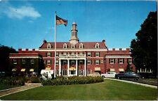 Postcard  Molly Pitcher Hotel Shrewsbury River Classic Cars Red Bank, New Jersey picture