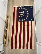 Vintage 76 Bennington American Flag With Box picture