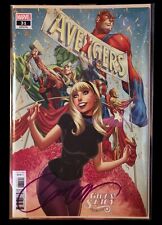 The Avengers #31 J Scott Campbell Signed Gwen Stacy Variant picture