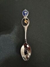 South Carolina Palmetto Souvenir Spoon With Dangling Palm Map picture