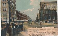 Lawrence Essex Street From Lawrence 1910 MA picture
