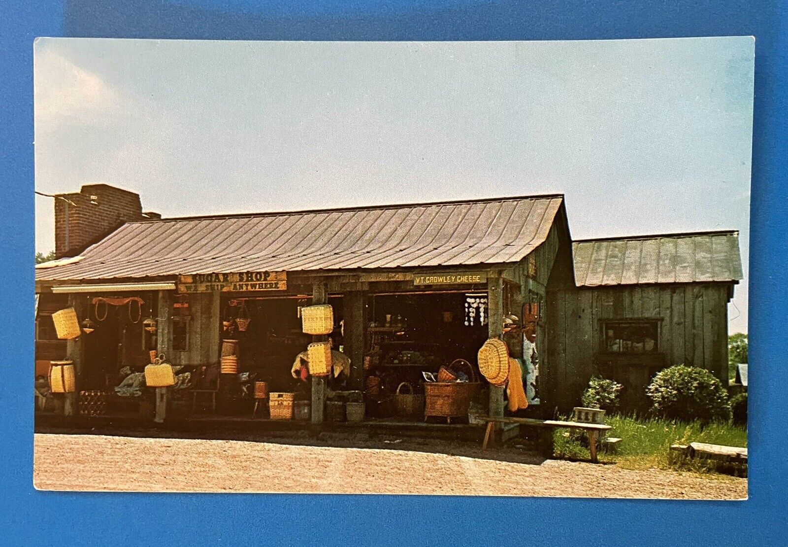 Colchester Vermont VT The Sugar Shop Postcard Rt 2