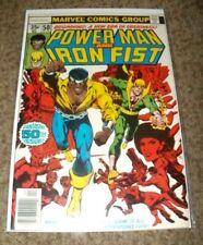 POWER MAN & IRON FIST 50 - 1ST TEAM UP TITLE - JOHN BYRNE - VERY FINE 8.0 picture