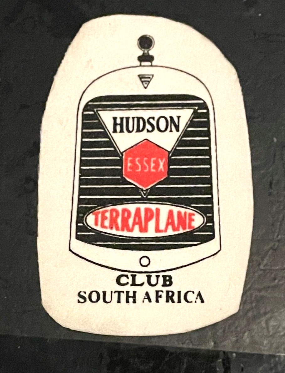 South Africa Hudson Patch 1941 1942 1946 1947 1948 1949 1950 1951 1952 1953 1954