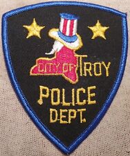 NY City of Troy New York Police Shoulder Patch picture