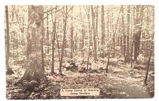 A Camp Group at Worship, Camp Swatara BETHEL PA Vintage Postcard picture