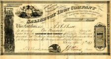 Salisbury Iron Co. - Stock Certificate - Mining Stocks picture