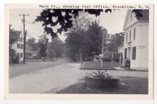 Brookline New Hampshire c1950's Main Street, U. S. Post Office picture