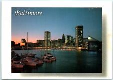 Postcard - Inner Harbour at Sunset, Baltimore, Maryland picture