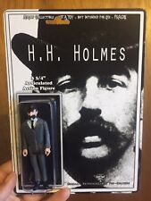 H. H. HOLMES, JACK THE RIPPER Action Figure Custom Toy True Crime Serial Cult picture