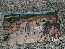 Rock of Ages Granite Quarry Barre Vermont 1959 Vintage Real Photo Postcard RPPC  picture