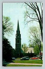 Montpelier VT- Vermont, Bethany Congregational Church, Religion, Chrome Postcard picture