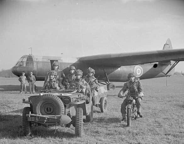 NEW 6 X 4 PHOTO WW2 RAF BRITISH ARMY HORSA GLIDER 22