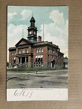 Postcard Willimantic, Connecticut, Windham Court House Vintage UDB CT PC picture