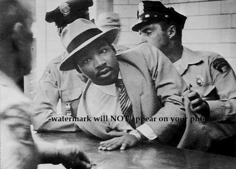 Martin Luther King Jr Arrest PHOTO 1958 Montgomery Black Civil Rights Mug Shot