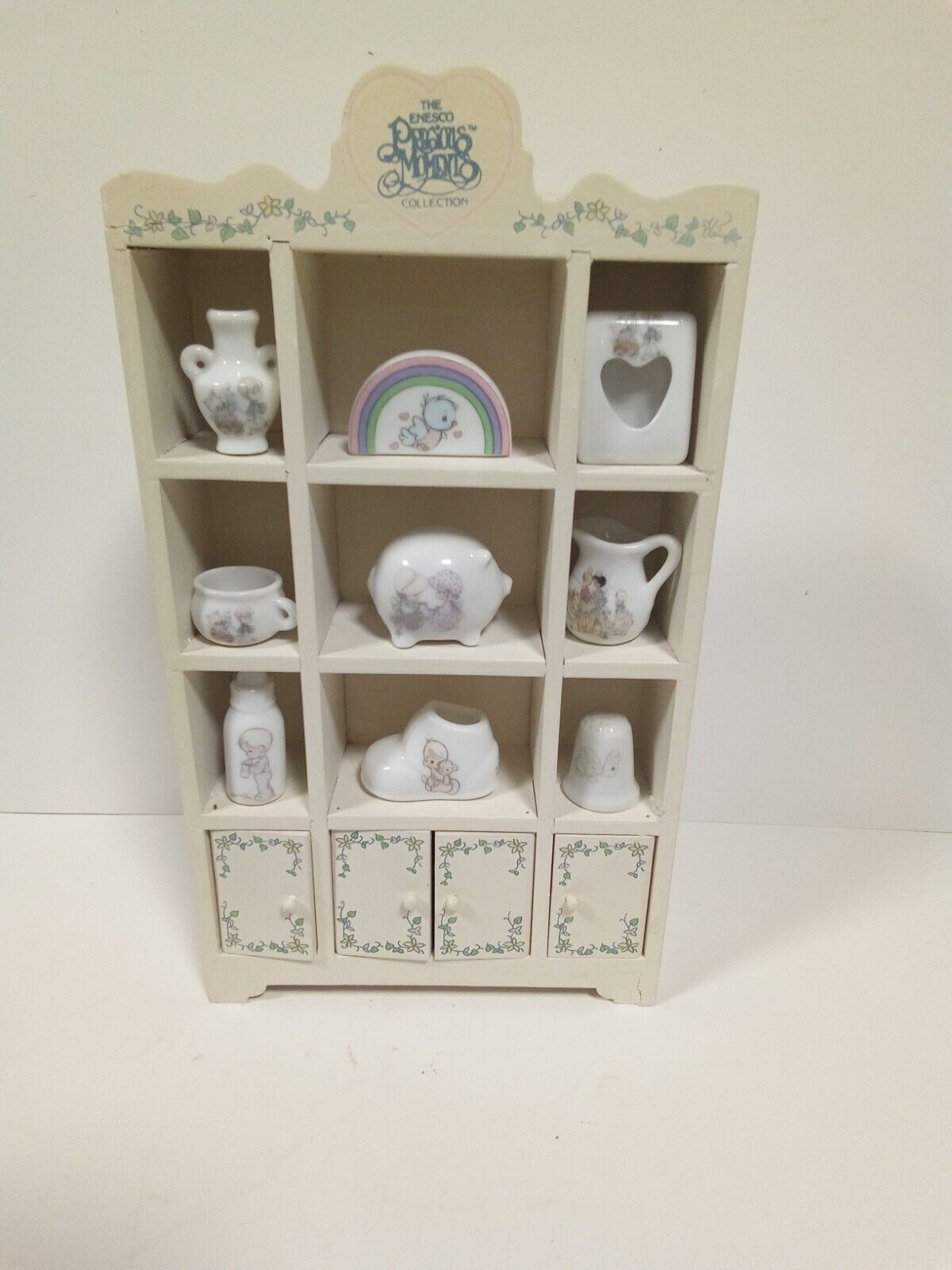 The Enesco Precious Moments Collection Pantry With Collectibles 1989 Samuel J 
