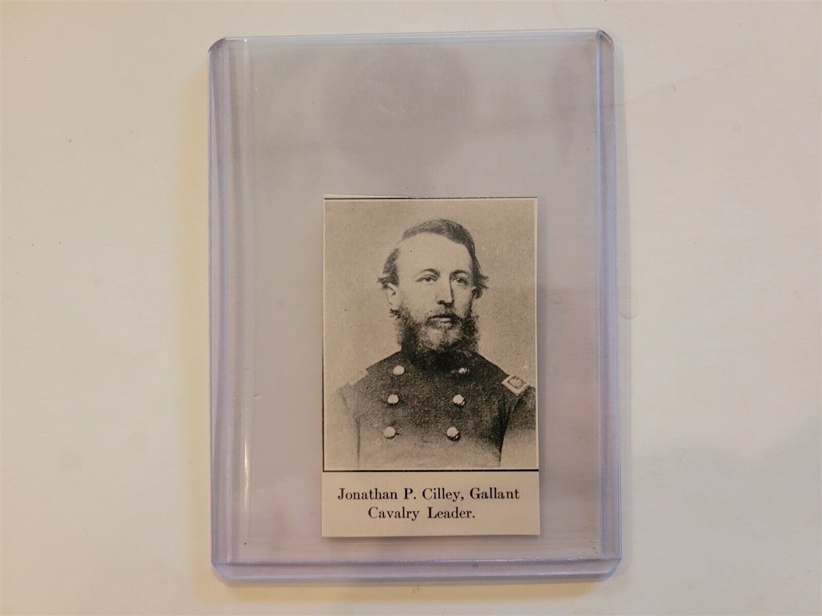 Jonathan P. Cilley 1911 Civil War Portrait RRC Panel RARE