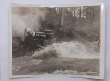1941 AP Photo Iron Horse Crosses Creek Officers Refresher Course Ft. Benning GA. picture