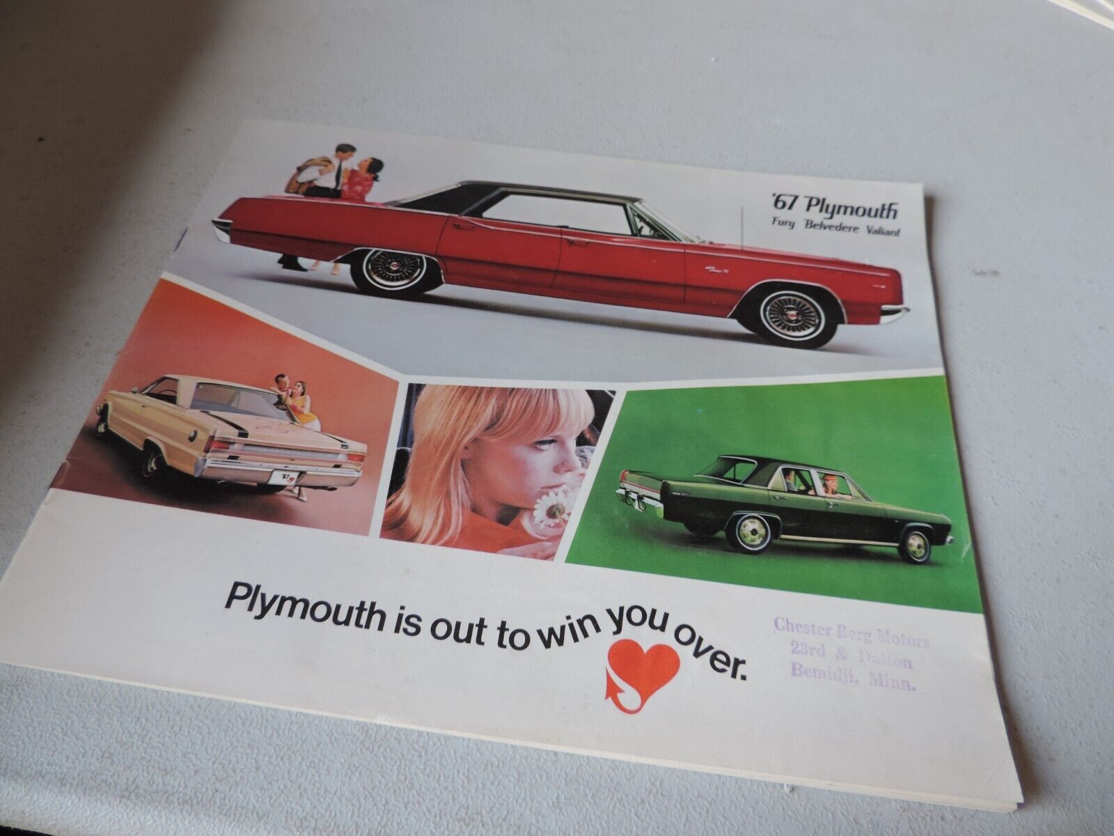 1967 Plymouth Fury, Belvidere, Valiant Sales Brochure