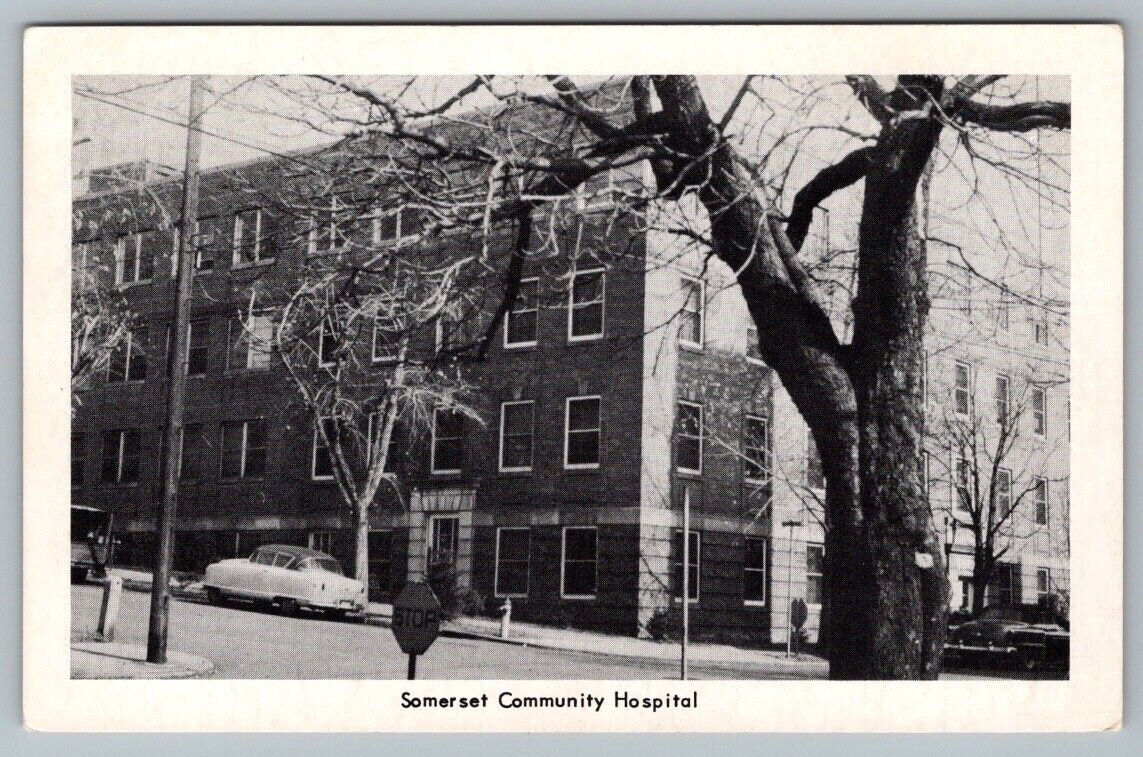 Postcard Somerset Community Hospital Pennsylvania