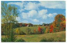Topsham VT Autumn Scene Postcard Vermont picture