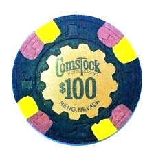 Comstock - Reno, Nevada $100 casino chip picture