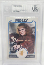 Julie Walters Harry Potter Molly (Mrs.) Weasley Beckett Authentic Auto Card picture