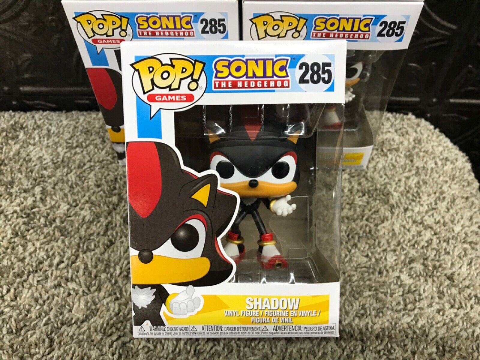 Funko Pop Sonic The Hedgehog Shadow #285