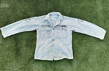 OG 107 US Army Sateen Cotton Over-shirt Specialist Rank  Early Vietnam War picture