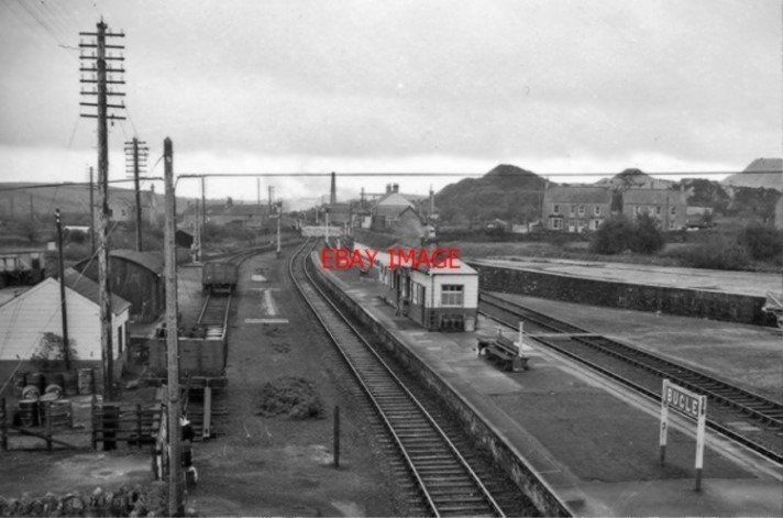 PHOTO  BUGLE RAILWAY STATION CORNWALL 1964 GWR PAR - NEWQUAY JUNCTION OF MINERAL