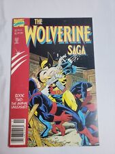 Wolverine Saga #2 Comic Book 1989 Peter Sanderson Jackson Guice picture