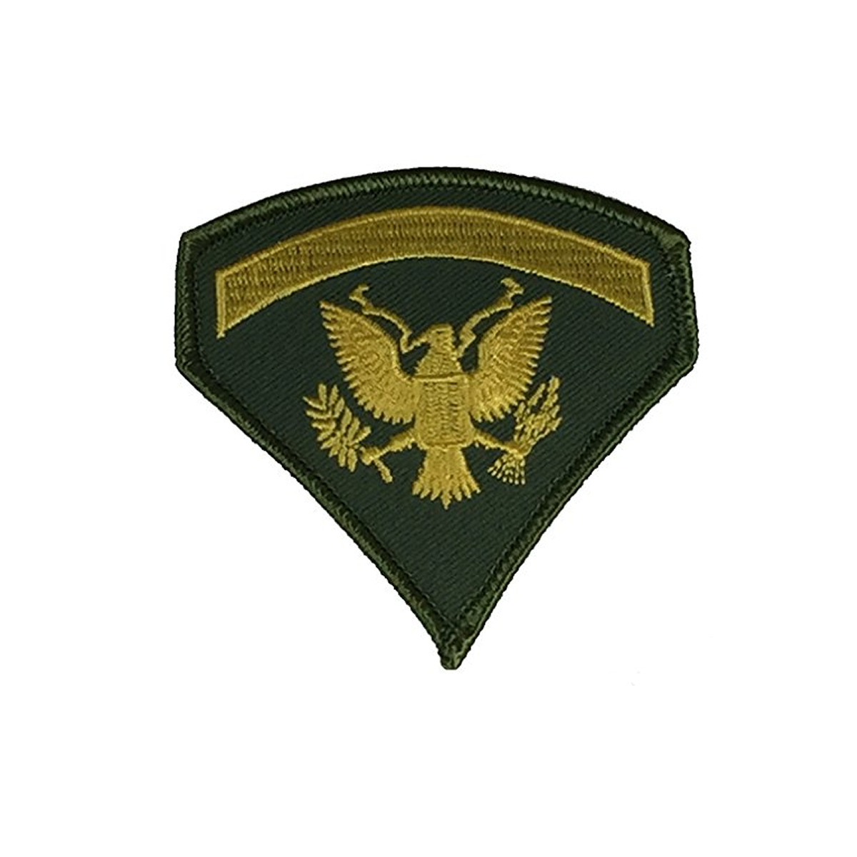 U.S. ARMY SPECIALIST E-5 SPEC-5 RANK TAB PATCH - COLOR - Veteran Owned Business