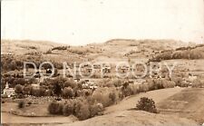 SAXTONS RIVER VERMONT Birdseye View Dorms Academy Churches Cemetery Postcard B1 picture